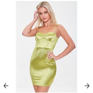 𝅺⭐️FOREVER 21 Satin Bodycon Mini Dress⭐️